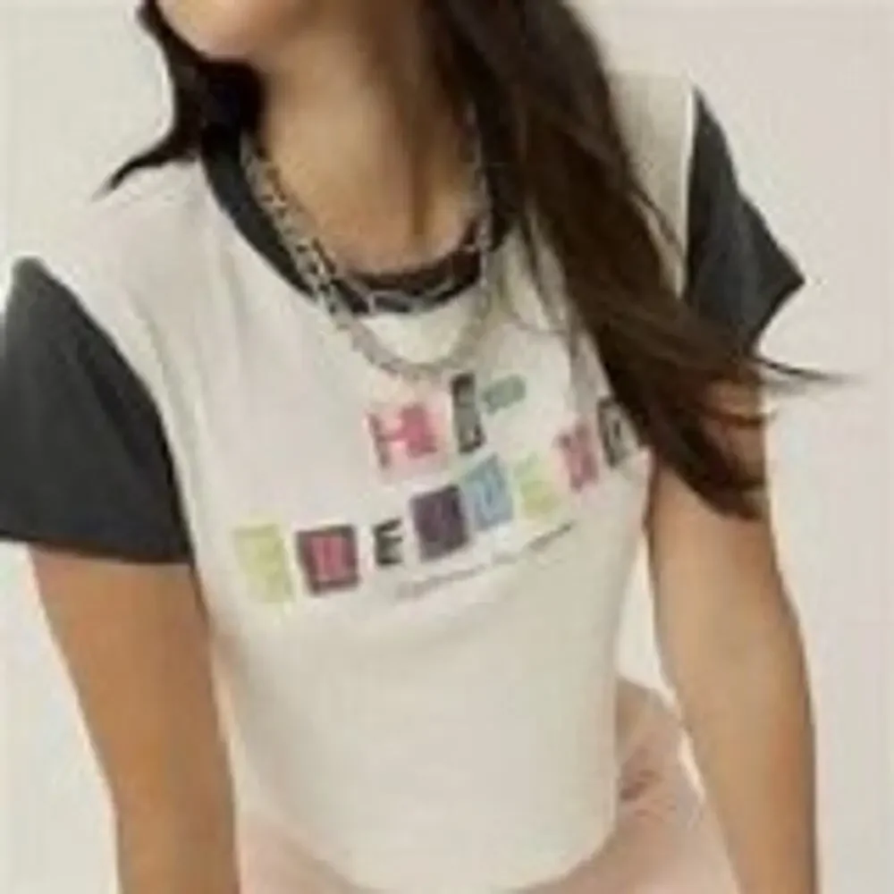Daydreamer High Frequency Graphic Colorblock Crewneck T-Shirt Size XL